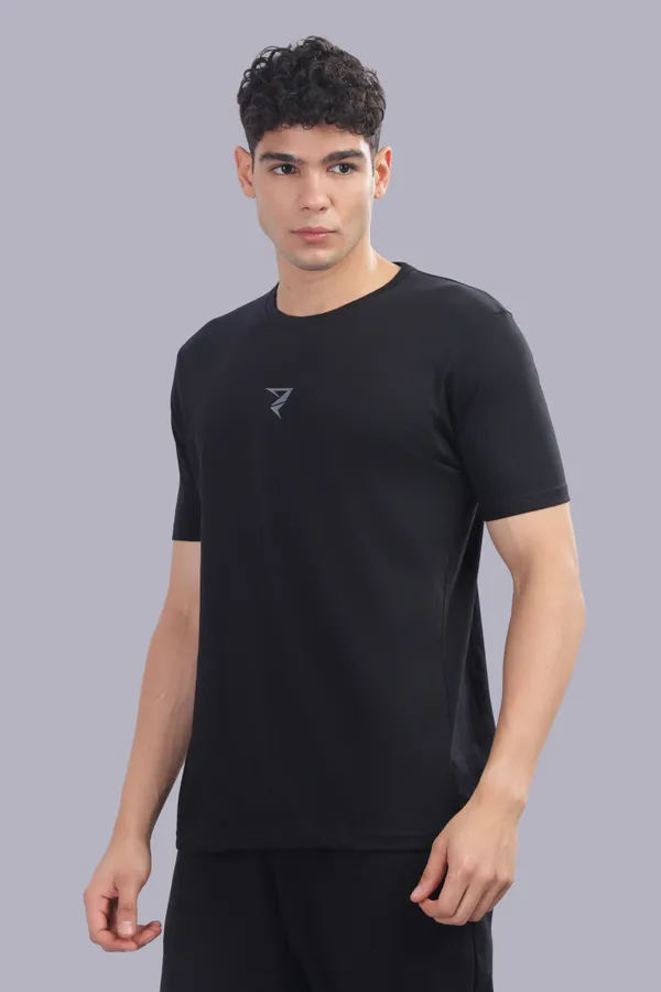 Marron_And_Black_Cotton_Elastine_Legacy_Fit_T_Shirt_For_Men_Pack_Of_2