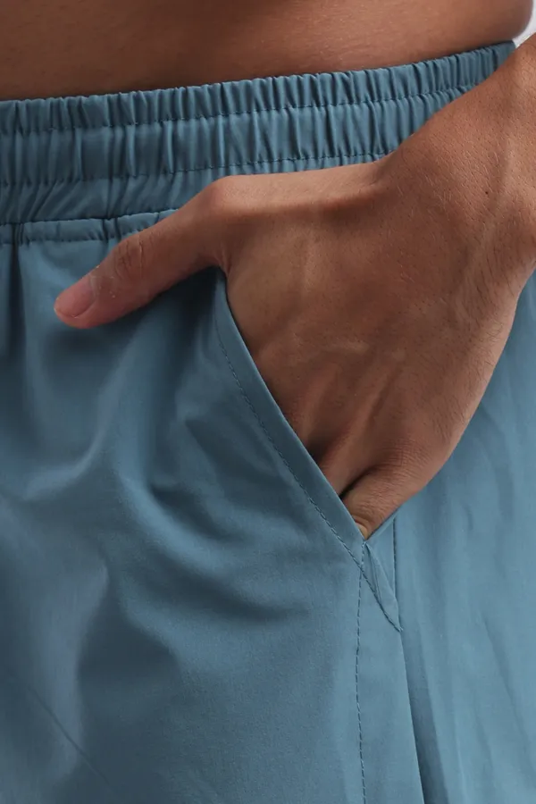 Teal_Blue_Polyster_Drfyfit_Running_Shorts_For_Men