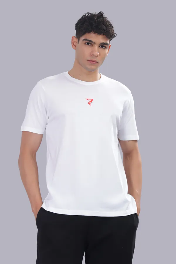 White_Cotton_Elastine_Bold_Grahpic_T_Shirt_For_Men