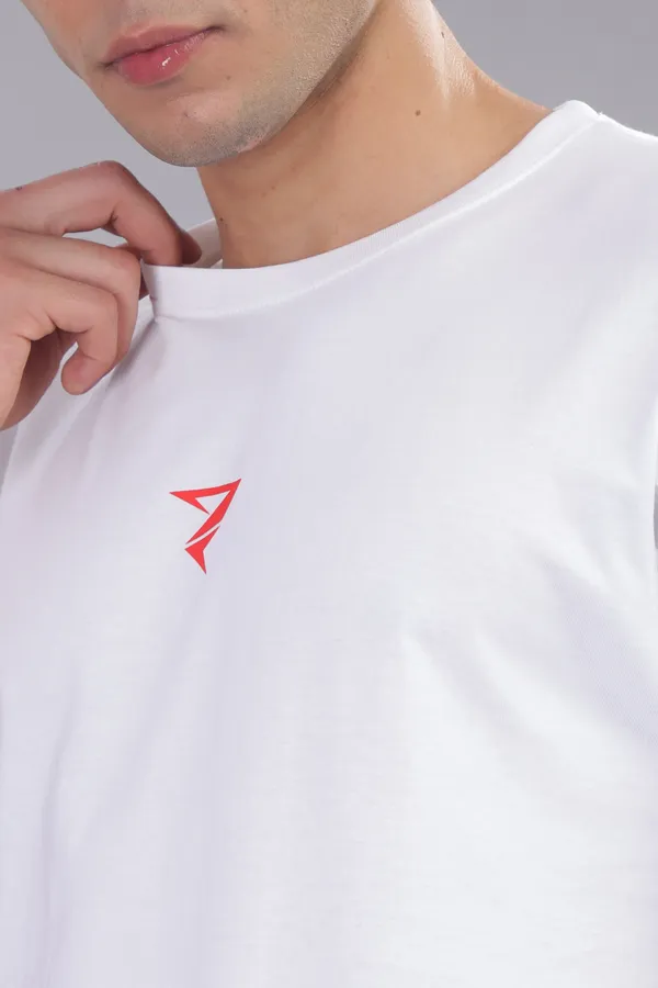 White_Cotton_Elastine_Bold_Grahpic_T_Shirt_For_Men