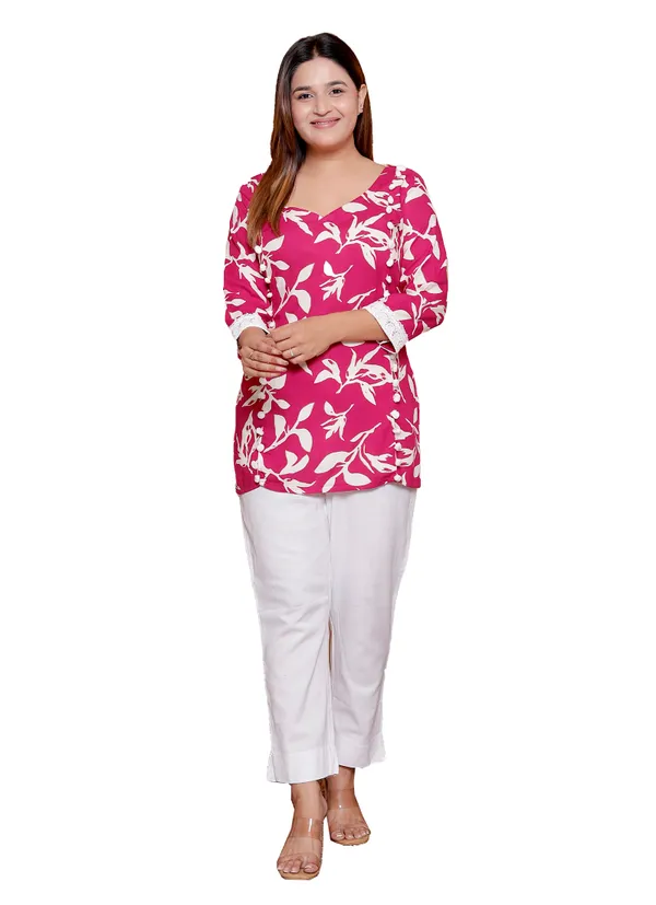 Pink_Floral_Print_Tunic_Top