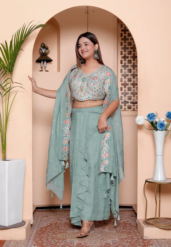 Sage_Green_Embroidered_Crop_Top_Palazzo_Set_With_Dupatta_Womens_Plus_Size_Ethnic_Wear
