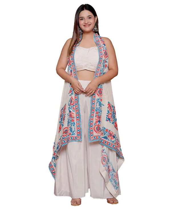 White_Embroidered_Ethnic_Jacket_Shrug_With_Palazzo_Set