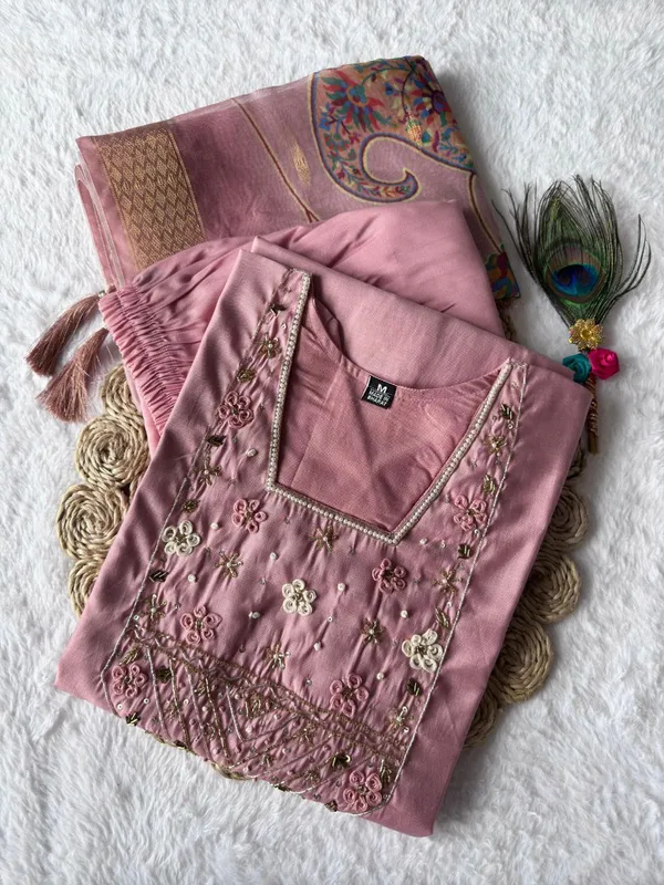Pink_Roman_Silk_Embroidered_Kurta_Set_With_Dupatta_For_Woman
