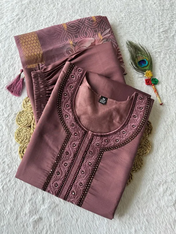 Mauve_Roman_Silk_Embroidered_Kurta_Set_With_Dupatta_For_Woman