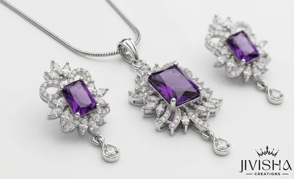 Elegant_Purple_Gemstone_Jewelry_Set_With_Crystal_Accents