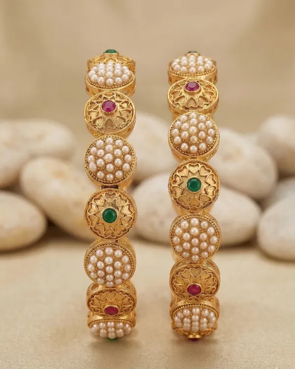 Set_of_2_Stones_-_Studded_and_Beaded_Bangle