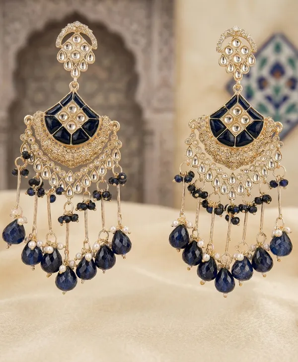 Elegant_Kundan_And_Pearl_Passa/Jhoomar_With_Royal_Blue_Accents