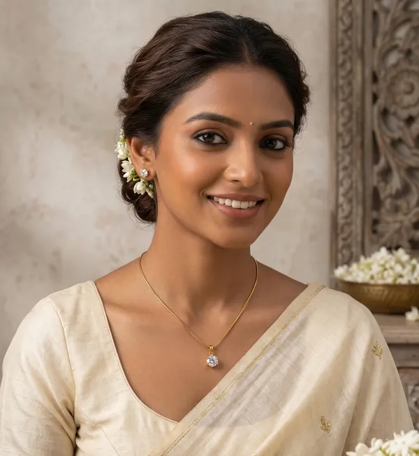 Stud_Earrings_with_Sparkling_Cubic_Zirconia_Pendent