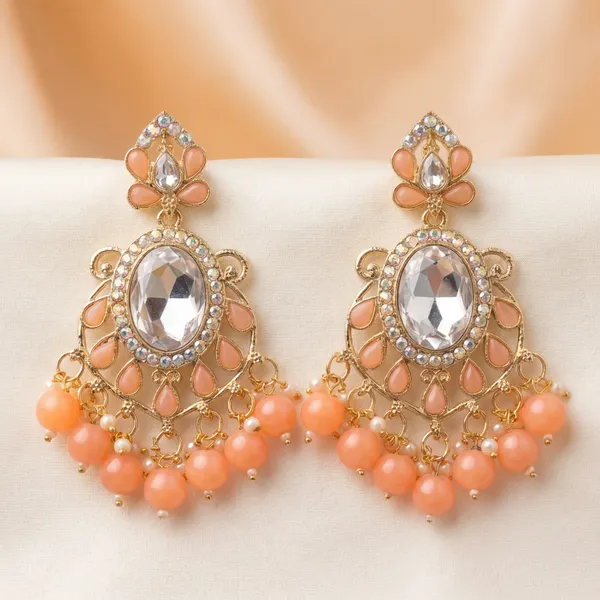 Elegant_Peach_Crystal_Chandbali_Earrings_With_Gold_Detailing