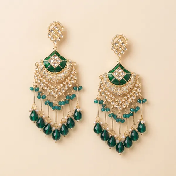 Green_Kundan_Chandbali_Earrings_With_Pearl_Drops