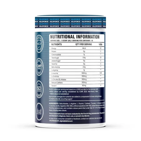 Arez_X_Pre_Workout_Powder_Non_Itching_Formula_2_5g_Beta_Alanine_1g_L_Arginine_500mg_L_Leucine_300mg_Caffeine_Citrulline_Extreme_Energy_Focus_Endurance_240g_Cola