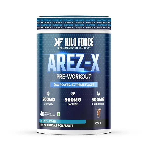 Arez_X_Pre_Workout_Powder_Non_Itching_Formula_2_5g_Beta_Alanine_1g_L_Arginine_500mg_L_Leucine_300mg_Caffeine_Citrulline_Extreme_Energy_Focus_Endurance_240g_Cola