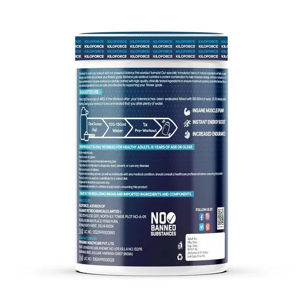 Arez_X_Pre_Workout_Powder_Non_Itching_Formula_2_5g_Beta_Alanine_1g_L_Arginine_500mg_L_Leucine_300mg_Caffeine_Citrulline_Extreme_Energy_Focus_Endurance_240g_Cola