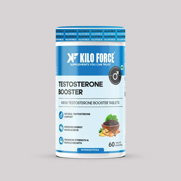 Kiloforce_Testosterone_Booster_Ginseng_Tribulus_Terrestris_Fenugreek_Zinc_Natural_Stamina_Energy_Muscle_Strength_60_Tablets