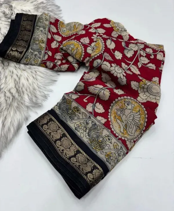 Red_Cotton_Silk_Saree_For_Women