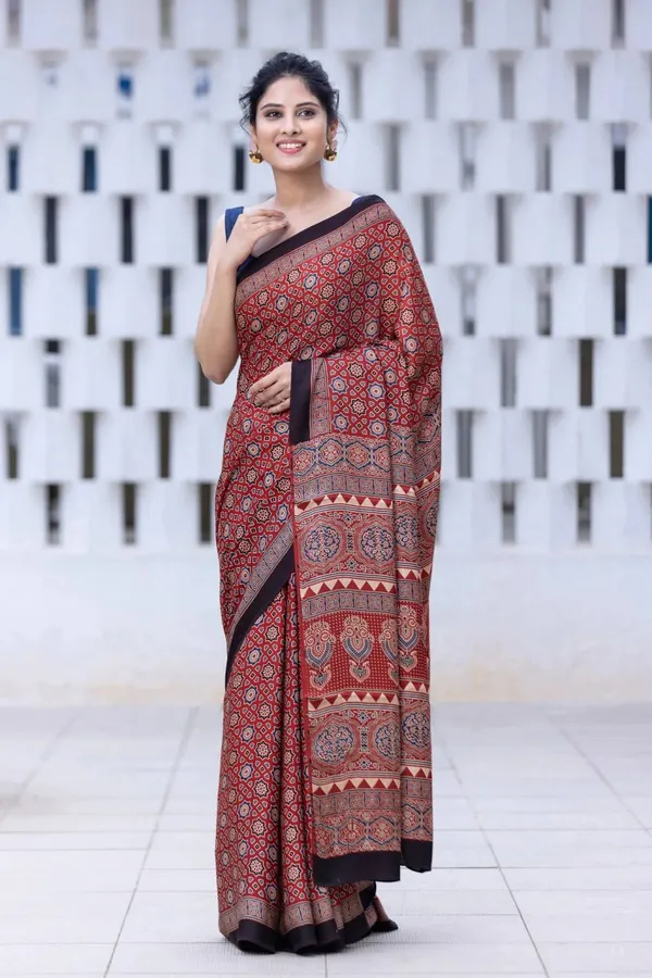 Ishq_Pech_Ajarakh_Modal__Silk_Saree