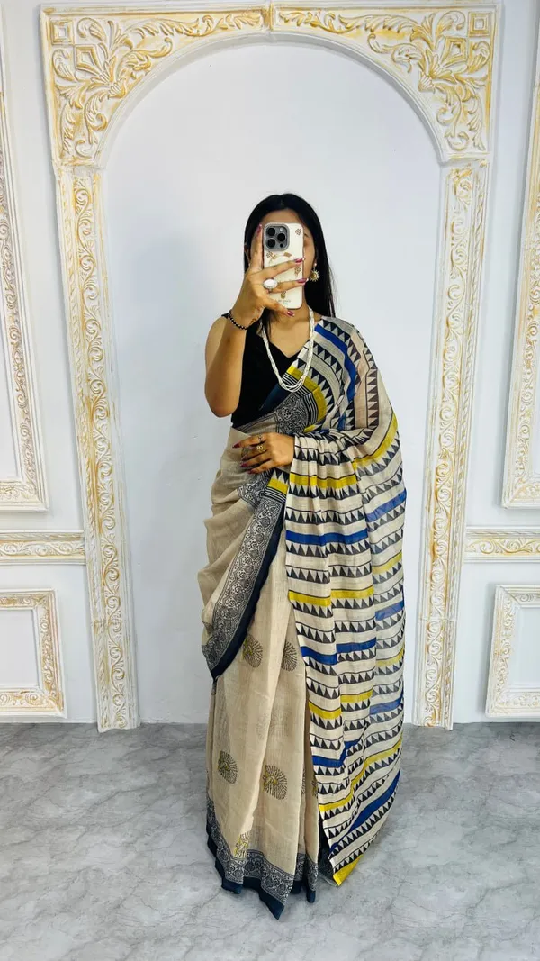 Linen_Cotton_Saree_For_Women