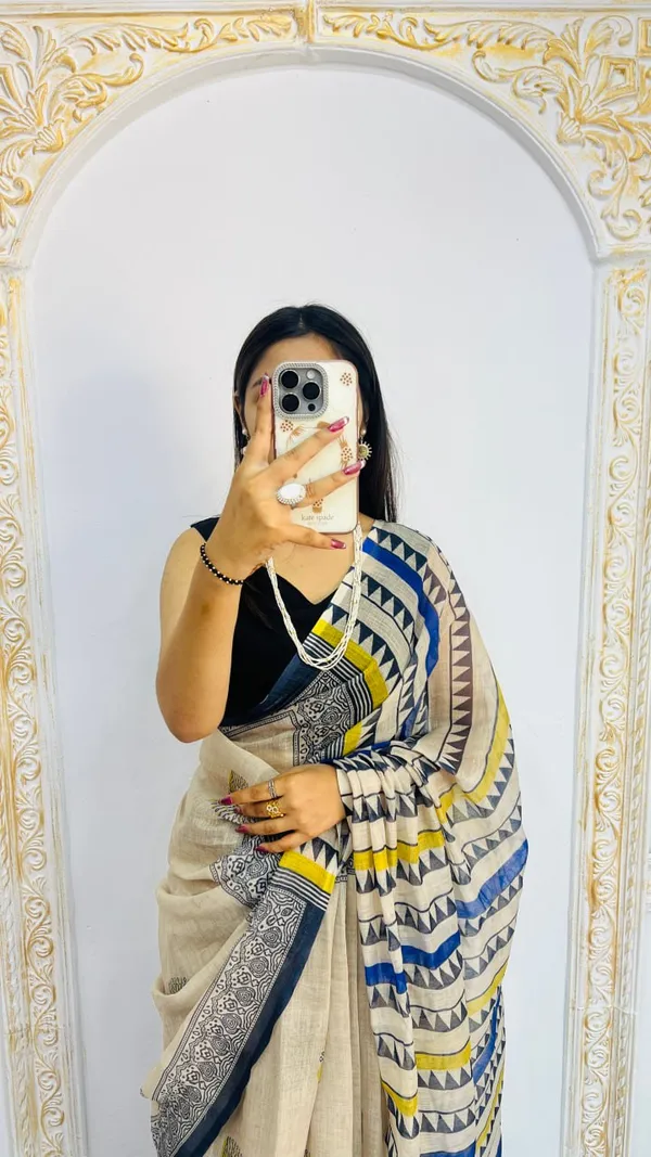 Linen_Cotton_Saree_For_Women