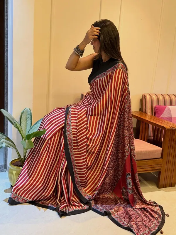 Red_Premium_Modal_Silk_Saree_For_Women