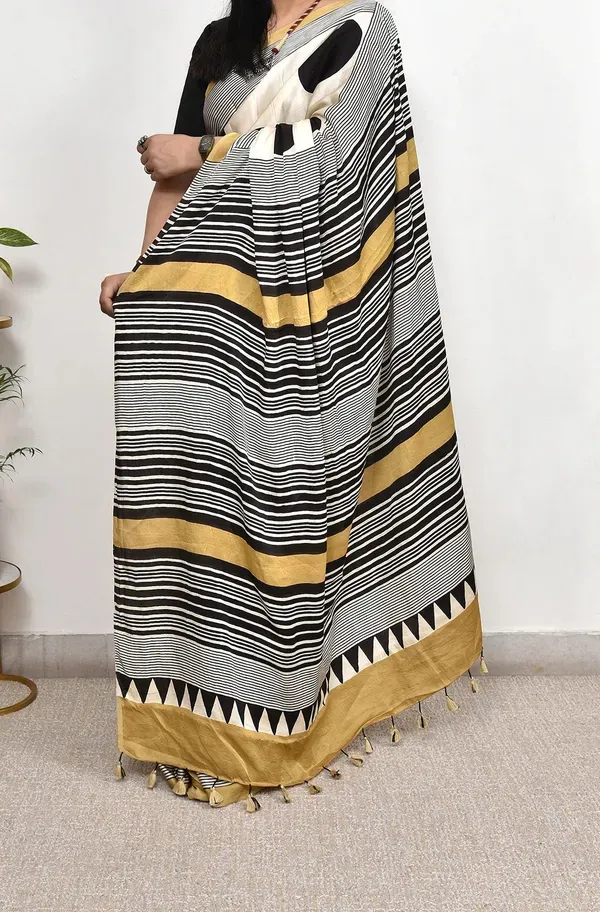 Yellow_and_cream_ajarakh__saree