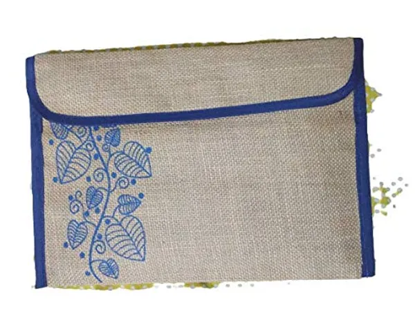 Blue_Document_Designer_Jute_File(Set_Of_4)