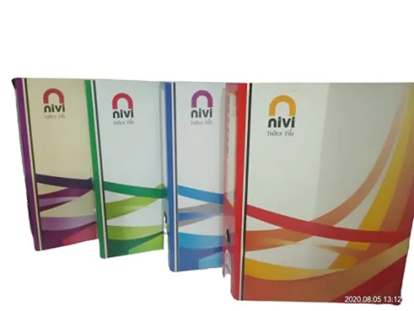 Multicolor_Glossy_Index_Files_Set_Of_4