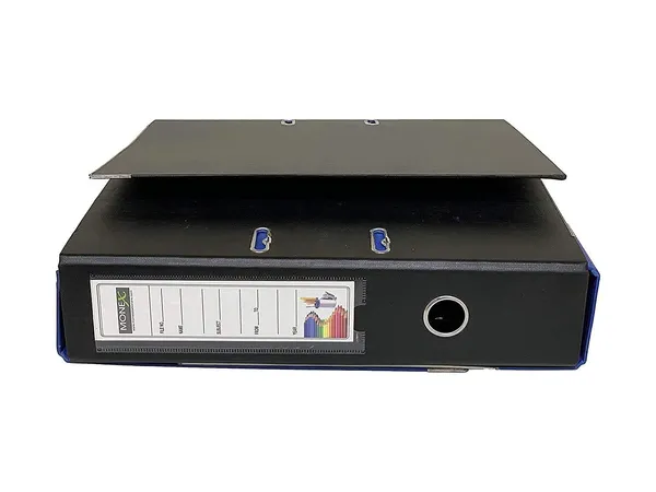 Black_Rexine_Index_File_Pack_Of_4_Pcs_3_Inch_Spine_Size_14_X_10_Inch_Steel_Corner_I_Lever_Arch_File_Box_File_Lever_Lock_File_Navy_Color
