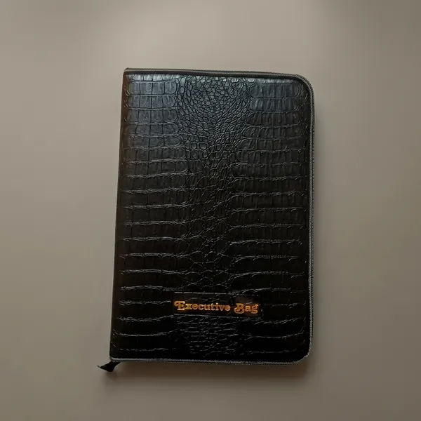 Black_Premium_Pu_Leather_File_Folder_20_Sleeves_For_A4_Fc_Size_Documents_I_Interview_File
