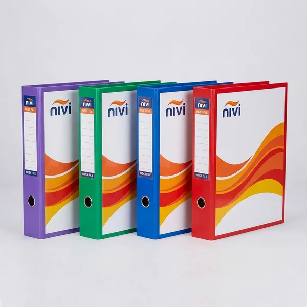 Multicolor_Glossy_Index_Files_Set_Of_4
