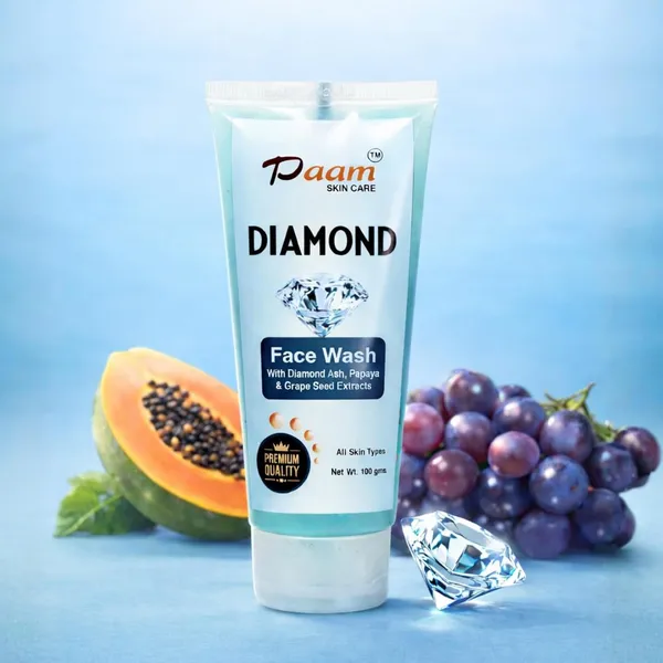 Diamond_Face_Wash_With_Papaya_And_Grape_Seed_Extracts