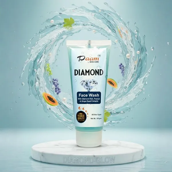 Diamond_Face_Wash_With_Papaya_And_Grape_Seed_Extracts
