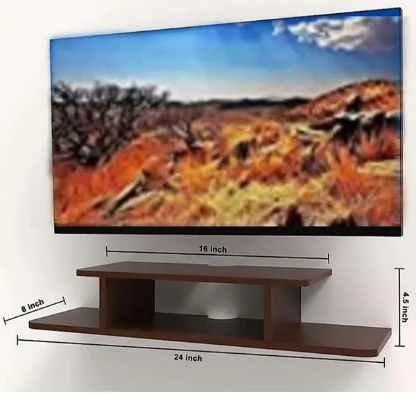 Brown_Wall_Mounted_Tv_Unit_With_Cabinet_And_Shelves