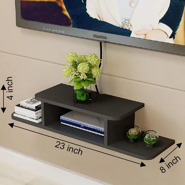 Black_Wall_Mount_Set_Top_Box_Shelf