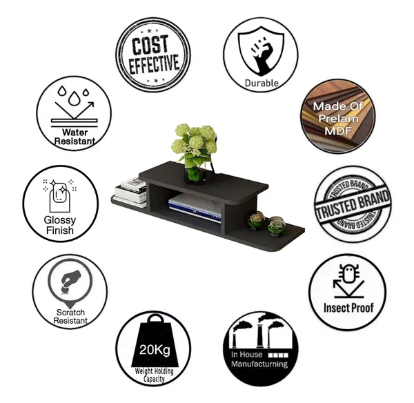 Black_Wall_Mount_Set_Top_Box_Shelf
