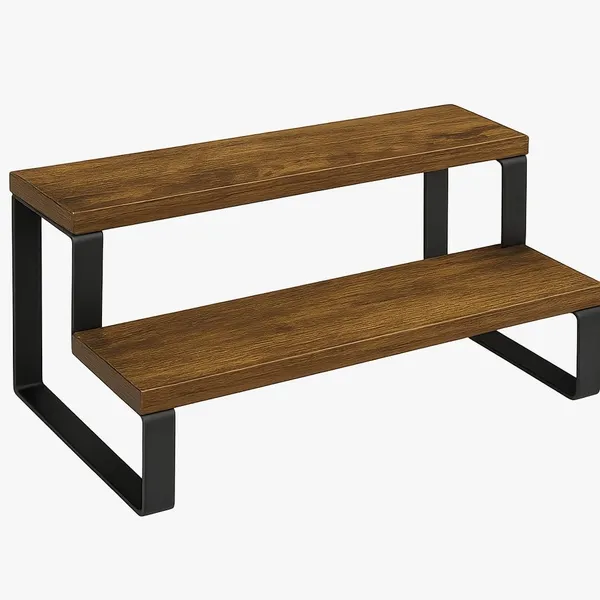 Brown_2_Tier_Wooden_Display_Riser_Stand