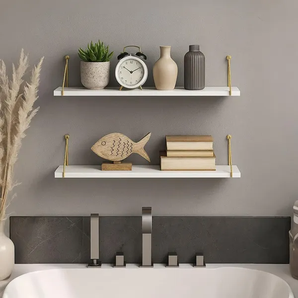 White_Wall_Mounted_Shelf_Pack_Of_2