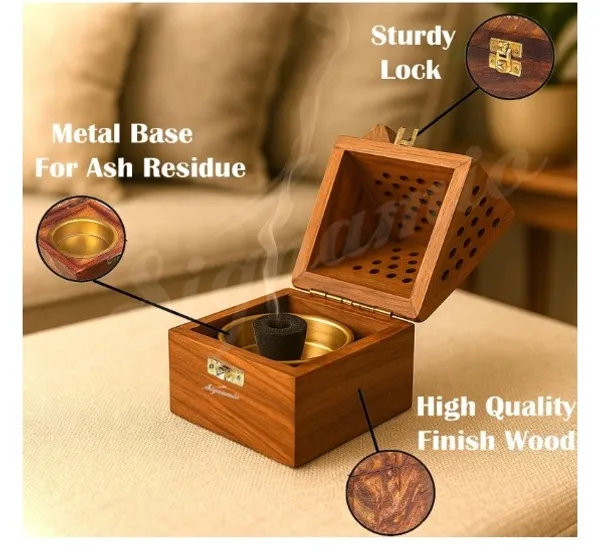 Handcrafted_Wooden_Incense_&_Candle_Holder_Box