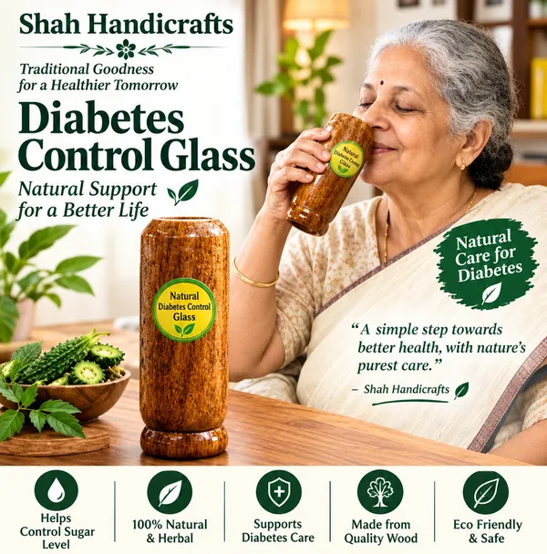 Herbal_babool_wood_diabetes_control_glass