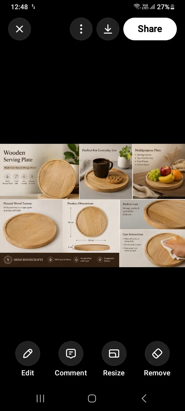 Natural_honey_brown_mango_wood_serving_tray
