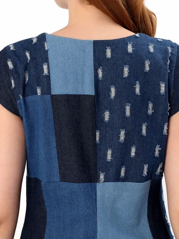 Color_Block_Denim_Dress