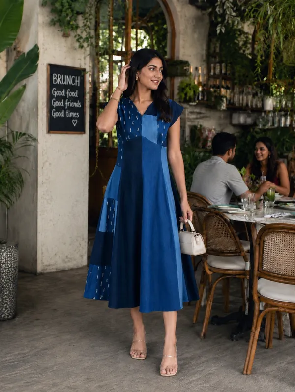 Color_Block_Denim_Dress