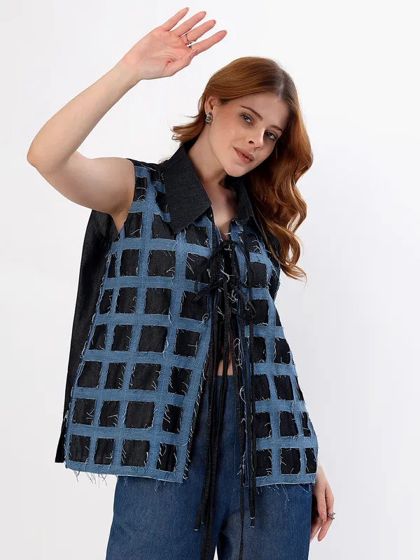 Grid_Denim_Set