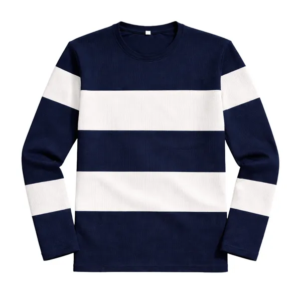 Navy_Blue_And_White_Striped_Full_Sleeve_T-Shirt
