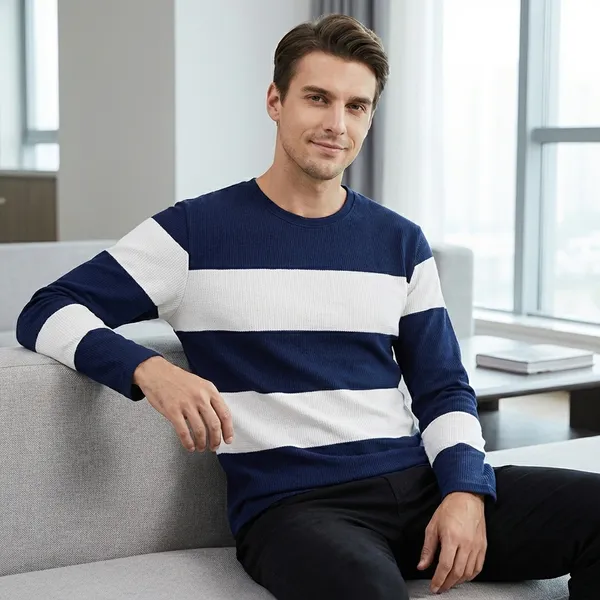 Navy_Blue_And_White_Striped_Full_Sleeve_T-Shirt