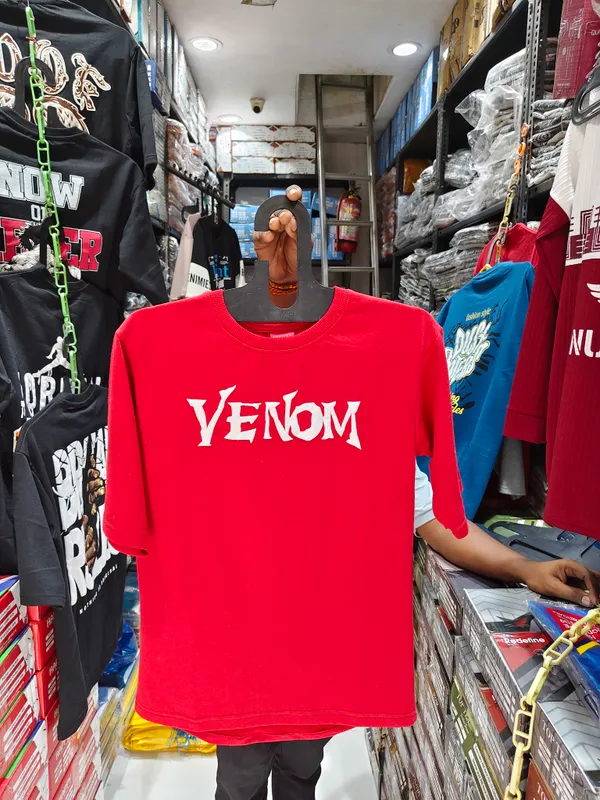 Venom_Marvel_Character_Red_T-Shirt