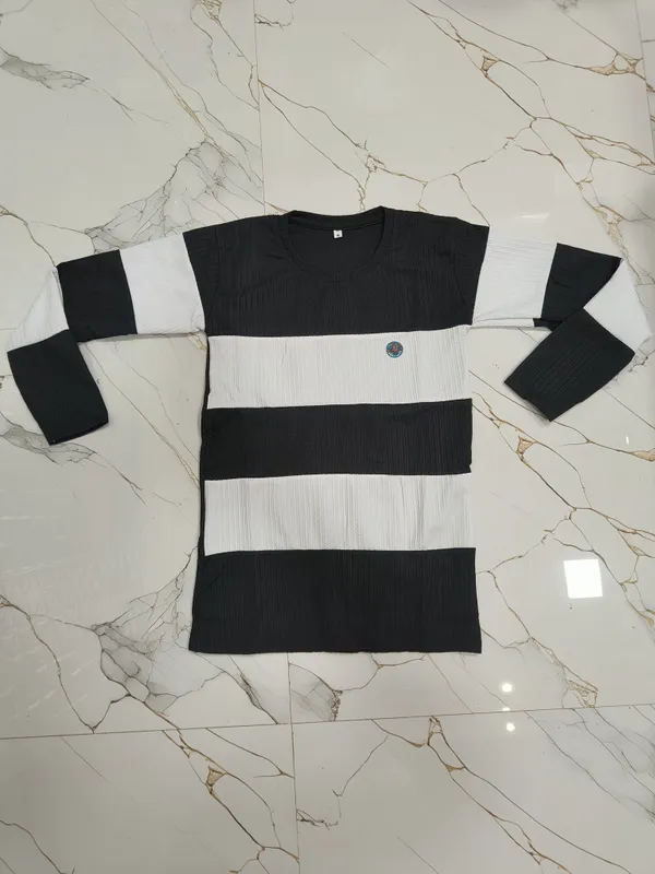 Black_And_White_Striped_Full_Sleeve_T-Shirt