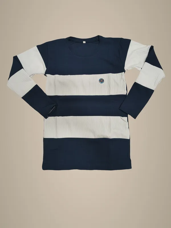 Navy_Blue_And_White_Striped_Long_Sleeve_T-Shirt