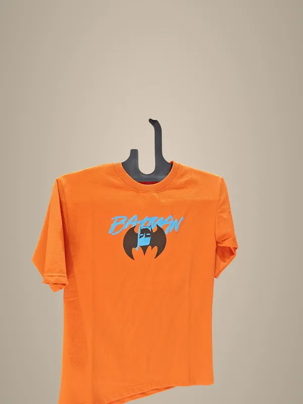 Batman_Graphic_Print_T-Shirt_-_Orange