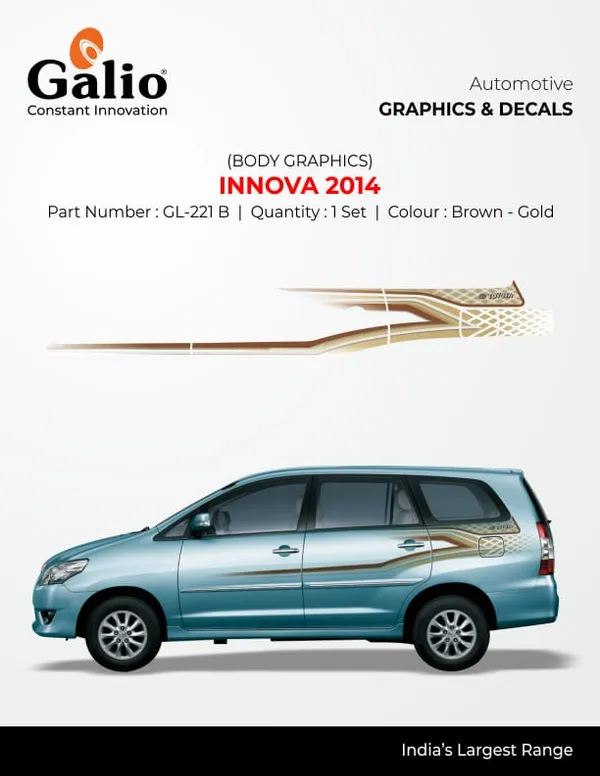 Innova_2014_Body_Graphics_Decal_Brown_And_Gold_Side_Stripe_Kit